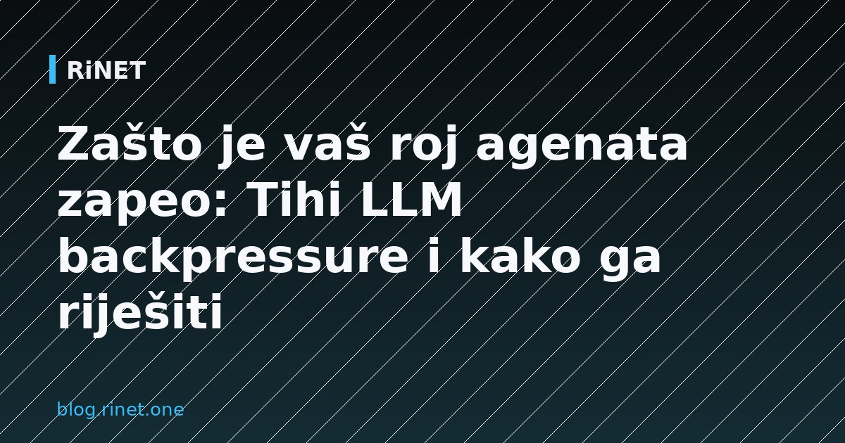 Why Your Agent Swarm Stalled: Silent LLM Backpressure and How to Handle It